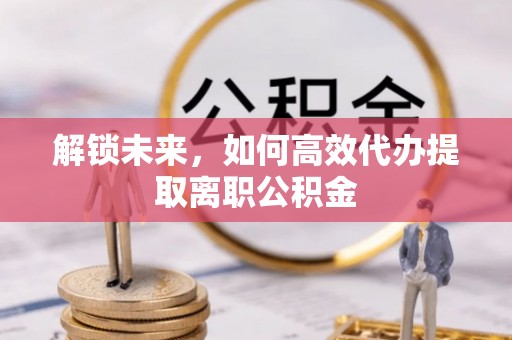 蓝山解锁未来，如何高效代办提取离职公积金