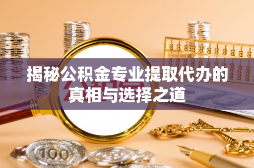 蓝山揭秘公积金专业提取代办的真相与选择之道