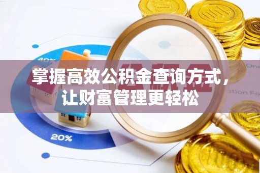 蓝山掌握高效公积金查询方式，让财富管理更轻松